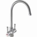 PISA-BN Smeg PISA-BN Pisa Brushed Nickel Dual Flow Tap