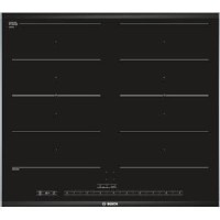 Bosch PIV675N17E 61cm Touch Control Four Zone Induction Hob With 2 FlexInduction Zones - Black