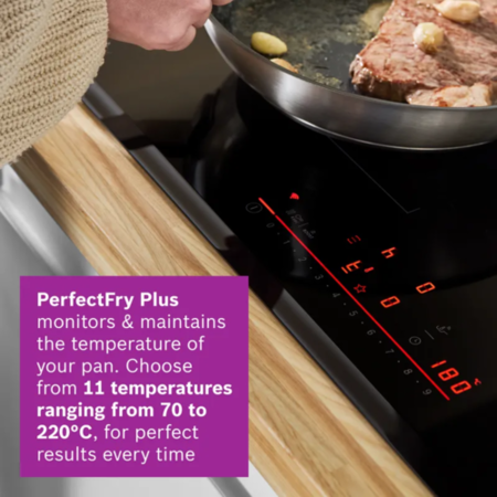 Bosch Series 6 60cm 4 Zone Induction Hob with FlexInduction