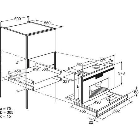 AEG PKD6070M Accessory Drawer for Coffee Machine