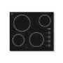 GRADE A2 - Light cosmetic damage - Bosch PKE611C17E Four Zone Ceramic Hob - Black