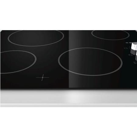 GRADE A2 - Light cosmetic damage - Bosch PKE611C17E Four Zone Ceramic Hob - Black