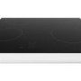 Refurbished Bosch Serie 4 PKE61RAA8B Touch Control 60cm 4 Zone QuickTherm Ceramic Hob Frameless Black