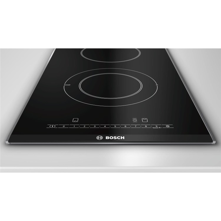 GRADE A1 - Bosch PKF375FP1E Serie 6 2 Zone Ceramic Hob - Black