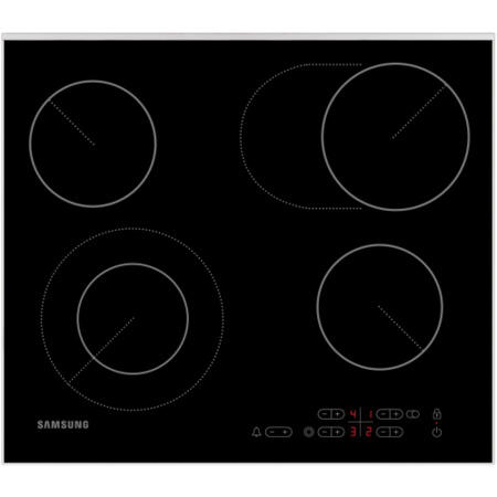 Samsung PKG100 Electric Built-in Single Oven and Touch Control Ceramic Hob Pack