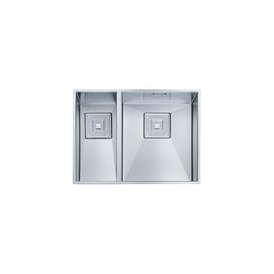 Franke PKX160_34-18LDP Peak Undermount 1.5 Bowl Sink and Tap Designer Pack - LHSB