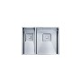 Franke PKX160_34-18LDP Peak Undermount 1.5 Bowl Sink and Tap Designer Pack - LHSB