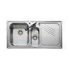 Leisure Sinks PL9852R ProLine Stainless Steel 985x508 1.5 Bowl Right Hand Drainer And KA28SS