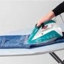 Polti PLGB0081 Quick and Slide Steam Iron - White & Turquoise