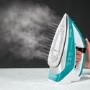 Polti PLGB0081 Quick and Slide Steam Iron - White & Turquoise