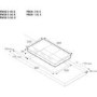 Bertazzoni PM36-3-0G-X Design Series 90cm 3 Burner Gas Hob With Griddle-Stainless Steel