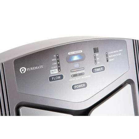 Puremate PM380A Air Purifier with 7 Stage Filtration Air Quality Sensor and Remote Control 
