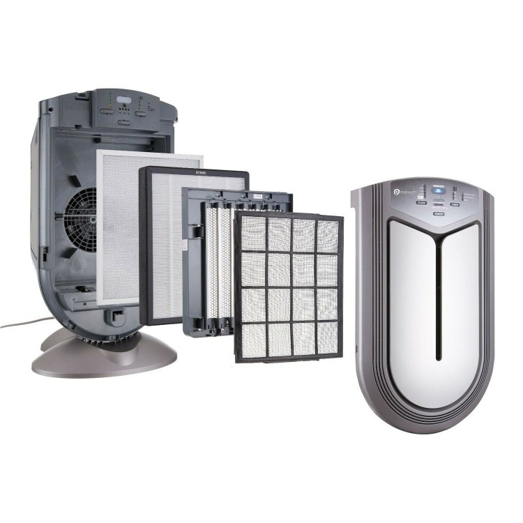Puremate PM380A Air Purifier with 7 Stage Filtration Air Quality Sensor and Remote Control 