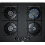 Bosch PNP6B6B80 Serie 4 60cm Tempered Glass 4 Burner Glass Hob - Black