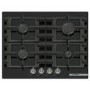 Bosch Series 4 60cm 4 Burner Gas on Glass Gas Hob - Black