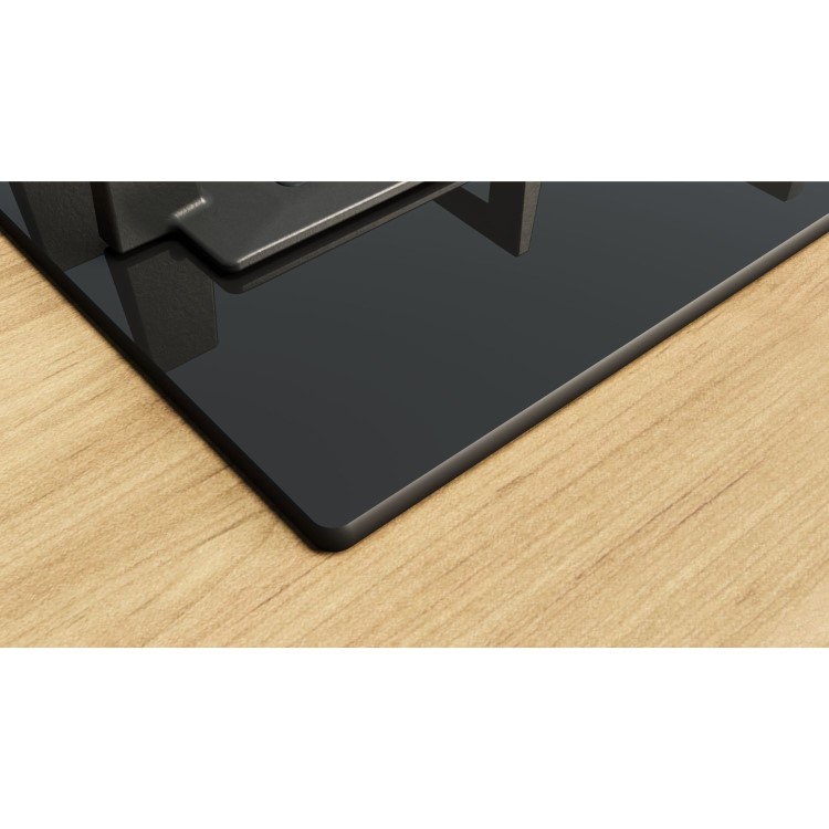 Bosch Series 4 60cm 4 Burner Gas on Glass Gas Hob - Black