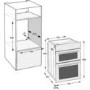 Leisure PODM52300X Multifunction Electric Built In Double Oven - Stainless Steel
