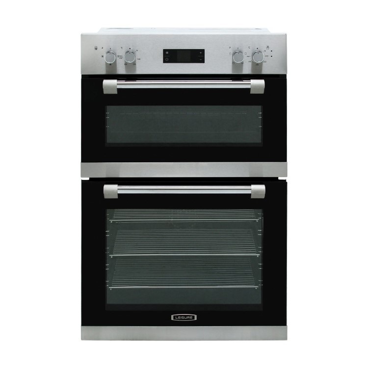 Leisure PODM52300X Multifunction Electric Built In Double Oven - Stainless Steel
