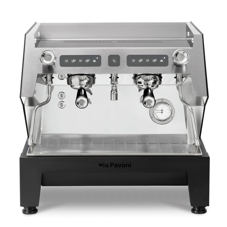 La Pavoni BART Compact 2 Group Automatic Coffee Machine - 7.8 Litre Boiler - Plug-In - Black