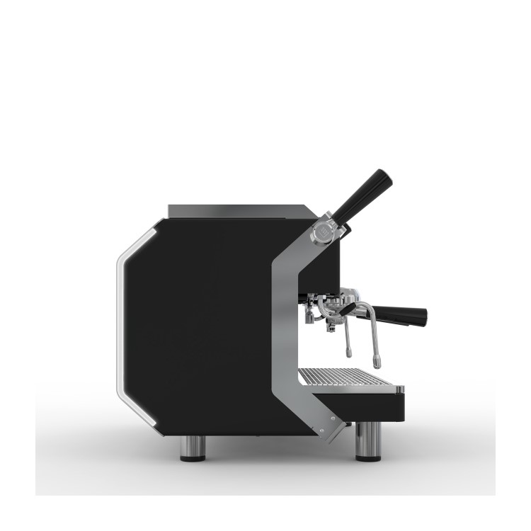 La Pavoni Desiderio 3 Group Automatic Coffee Machine - 21 Litre Boiler - Black & Stainless Steel