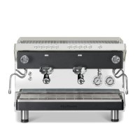 La Pavoni Geniale 2 Group Automatic Coffee Machine - 11.3 Litre Boiler - Black & Stainless Steel