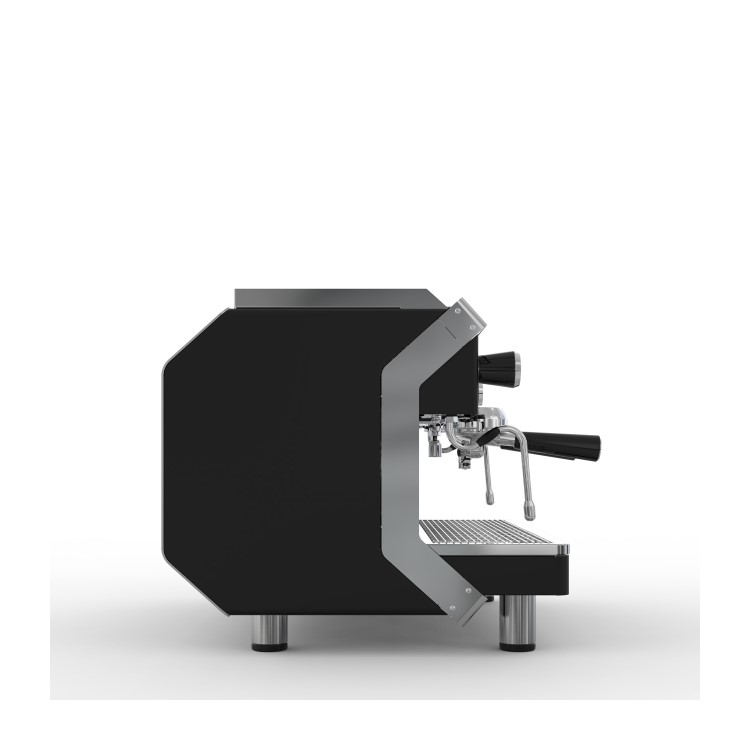 La Pavoni Geniale 3 Group Automatic Coffee Machine - 21 Litre Boiler - Black & Stainless Steel