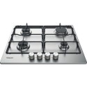 A1/PPH60PFIXUK Refurbished Hotpoint PPH60PFIXUK 59cm 4 Burner Gas Hob Stainless Steel