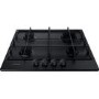 Hotpoint 58cm 4 Burner Gas Hob - Black