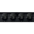 Refurbished Hotpoint PPH60PFNB 58cm 4 Burner Gas Hob Black