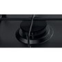 Refurbished Hotpoint PPH60PFNB 58cm 4 Burner Gas Hob Black