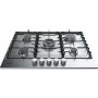 Refurbished Hotpoint PPH75PDFIXUK 75cm 5 Burner Gas Hob Stainless Steel