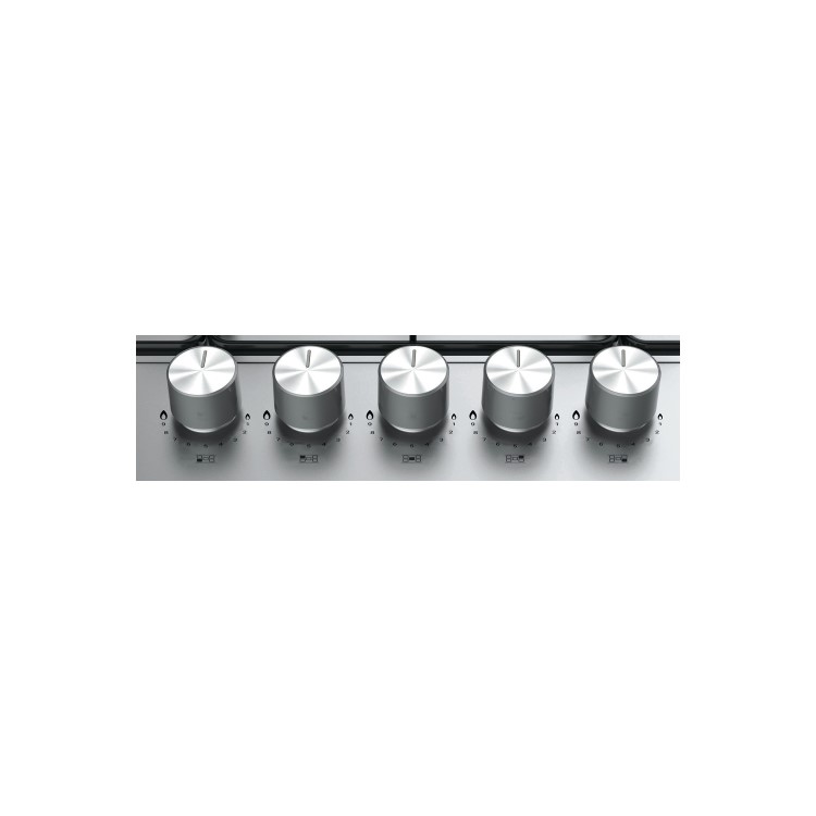 Hotpoint 75cm 5 Burner Gas Hob - Stainless Steel