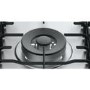 Refurbished Hotpoint PPH75PDFIXUK 75cm 5 Burner Gas Hob Stainless Steel