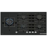 Bosch Series 6 90cm 5 Burner Gas Hob - Black