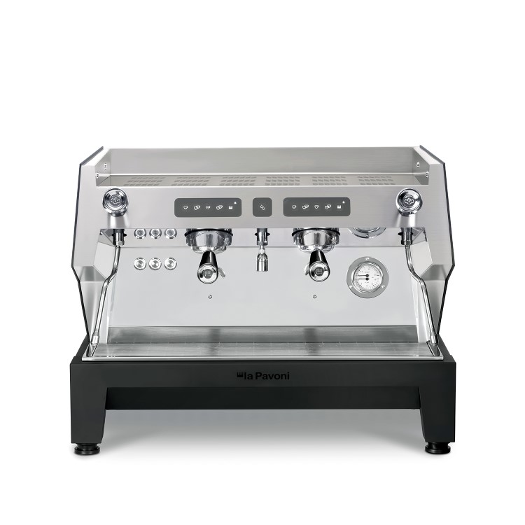 La Pavoni BART 2 Group Automatic Coffee Machine - 11.3 Litre Boiler - Black & Stainless Steel