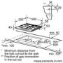 Bosch PPP616M91E Exxcel Glass Base 59cm Gas Hob in Black