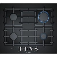Bosch Series 6 60cm Gas on Glass 4 Burner Gas Hob - Black