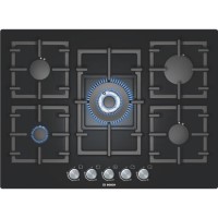 Bosch PPQ716B91E Avantixx Glass Base 71cm Gas Hob in Black
