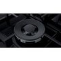 Refurbished Bosch Series 6 PPS9A6B90 90cm 5 Burner Gas Hob with Wok Burner Black