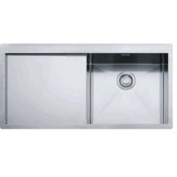 Franke PPX211L Planar Slim Top 1.0 Bowl Left Hand Drainer Stainless Steel Sink
