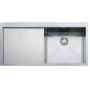 Franke PPX211L Planar Slim Top 1.0 Bowl Left Hand Drainer Stainless Steel Sink