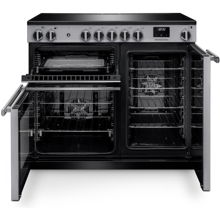 Rangemaster Professional 100cm Induction Range Cooker - Stainless Steel