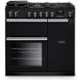 Rangemaster Professional 90cm Dual Fuel Range Cooker - Charcoal Black