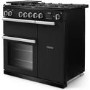 Rangemaster Professional 90cm Dual Fuel Range Cooker - Charcoal Black