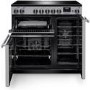 Rangemaster Professional 90cm Induction Range Cooker - Stainless Steel