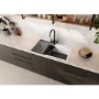 Rangemaster Prato Single Bowl Inset White Granite Kitchen Sink
