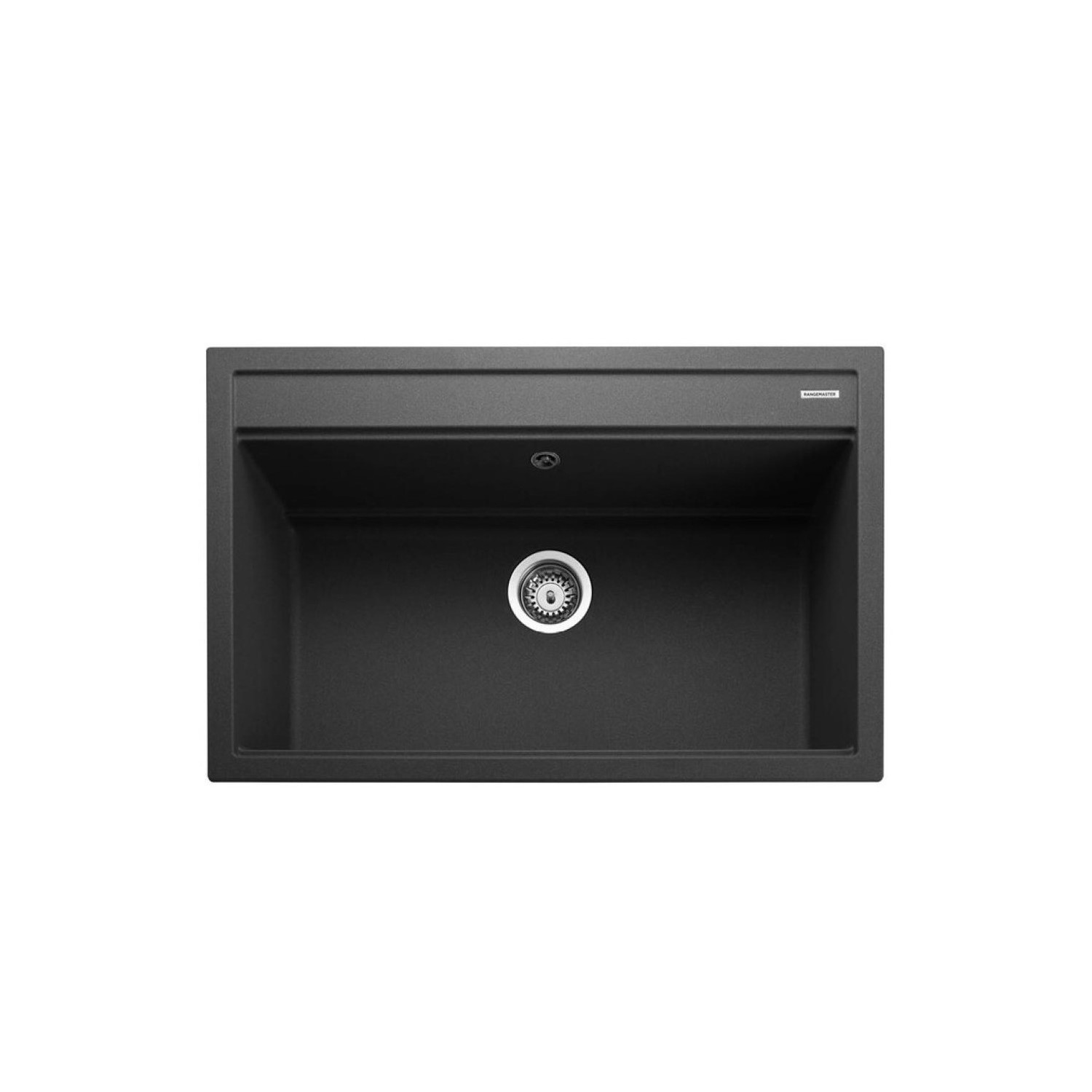 Rangemaster Prato Single Bowl Inset Black Granite Kitchen Sink Rangemaster Prato Single Bowl Inset Black Granite Kitchen Sink