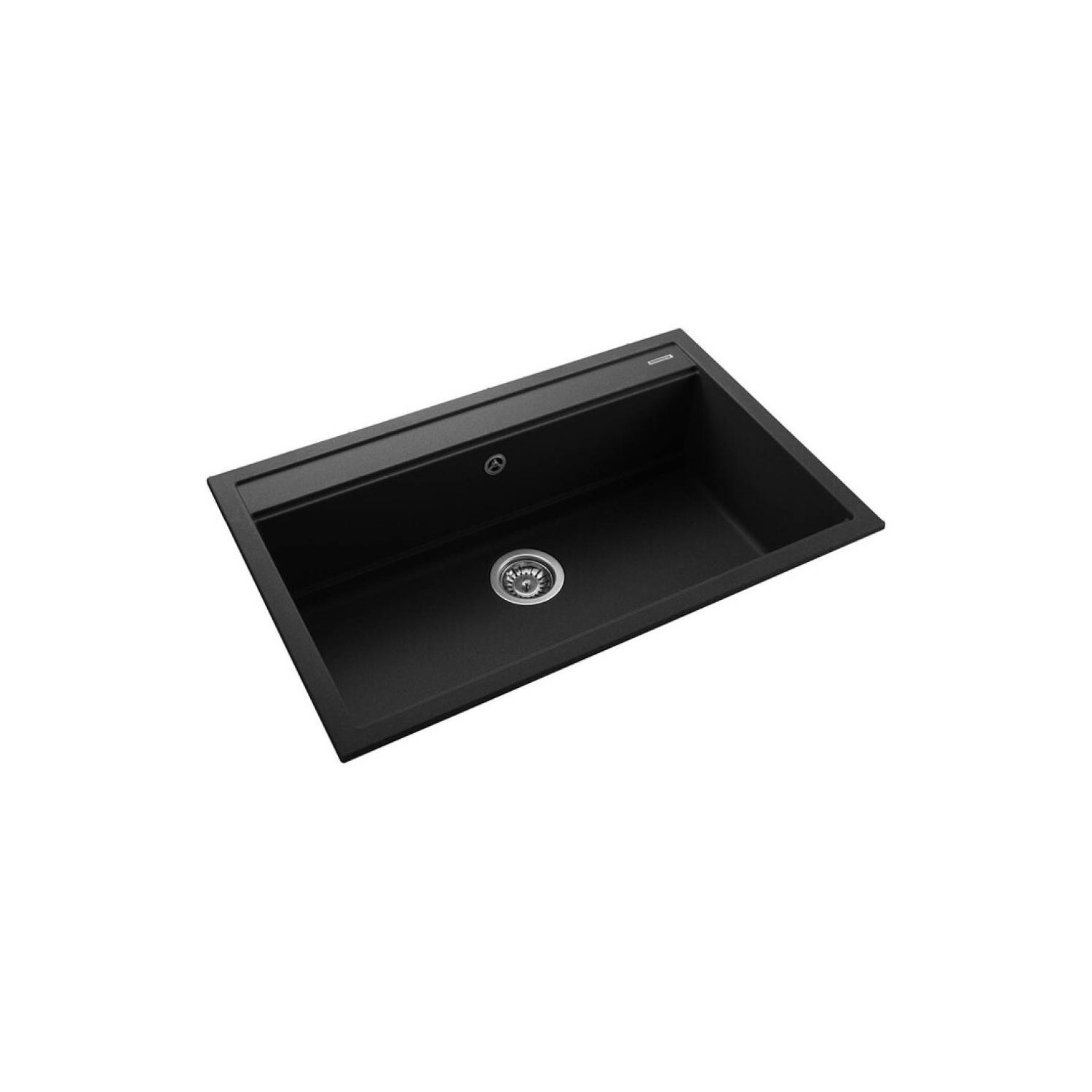 Rangemaster Prato Single Bowl Inset Black Granite Kitchen Sink Rangemaster Prato Single Bowl Inset Black Granite Kitchen Sink