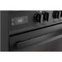 DeLonghi 90cm Dual Fuel Range Cooker - Black