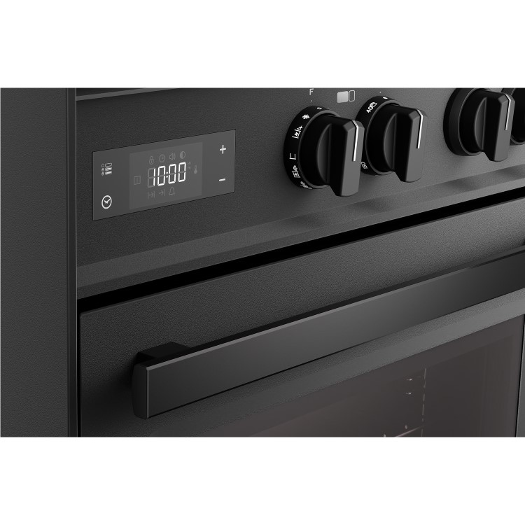 DeLonghi 90cm Dual Fuel Range Cooker - Black